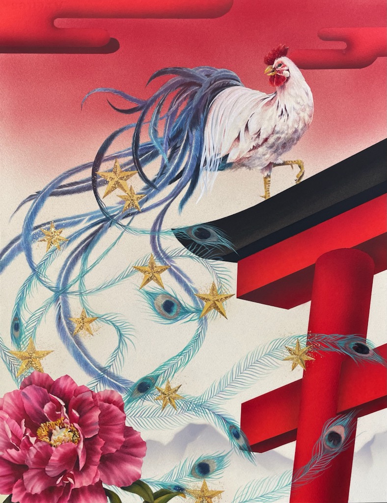 大西高志個展｢朱の重量｣